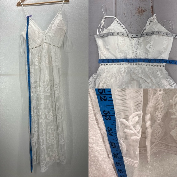 NWOT LACED CROCHET DRESS SIZE SMALL - Picture 17 of 17